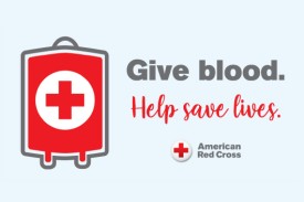 Give Blood Help Save Lives Red Cross Graphic
